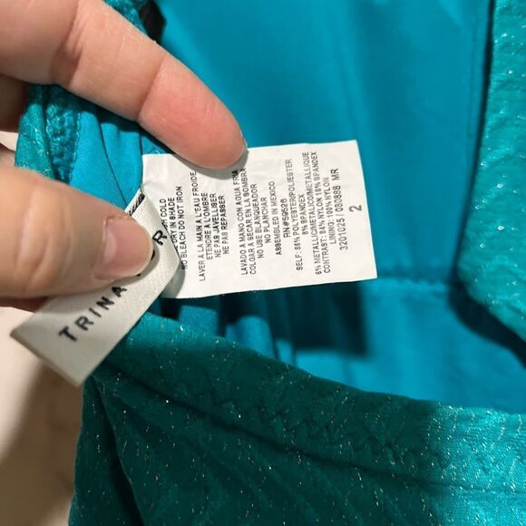 TRINA TURK EMPIRE HALTER ONE PIECE - Picture 8 of 14